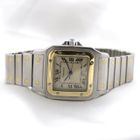 Image 10 of Cartier Santos Galbee; Gold/steel unisex watch