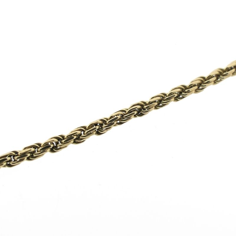 Image 4 of Gold twisted link bracelet | 20 cm