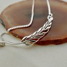 Image 4 of Silver necklace with fixed pendant | 39 cm
