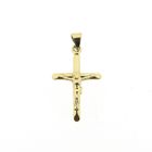 Image 1 of Gold pendant of a cross with corpus