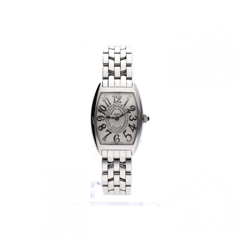 Image 1 of Franck Müller Cintrée Curvex; 1752QZCD1R; Quartz dames horloge