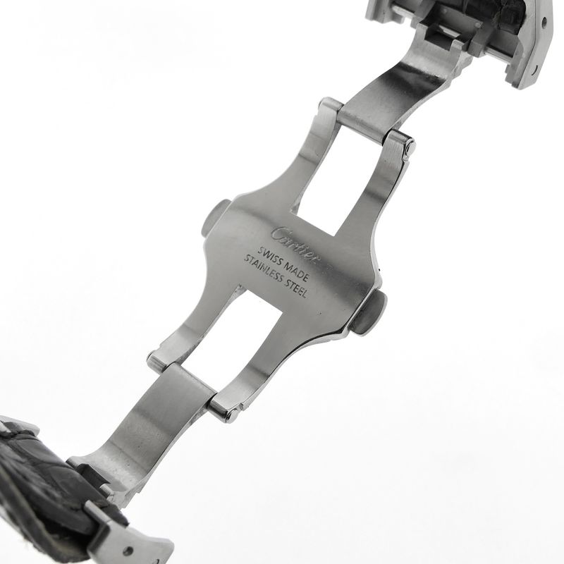 Image 13 of Cartier Santos 100 'Medium' Automatic 2878; Unisex watch