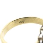 Image 6 of Gold cocktail ring with zirconia