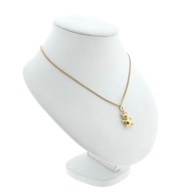 Image 8 of Gold teddy bear pendant