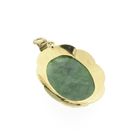 Image 6 of Gold pendant with jade