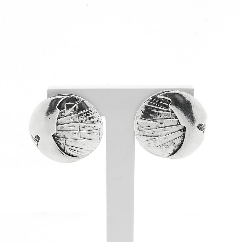 Image 1 of Vintage fantasy clip-on earrings