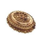 Image 2 of Antique gold brooch with filigree technique