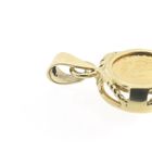 Image 9 of Gold pendant with Mexican coin | Emperor Maximilian 1865