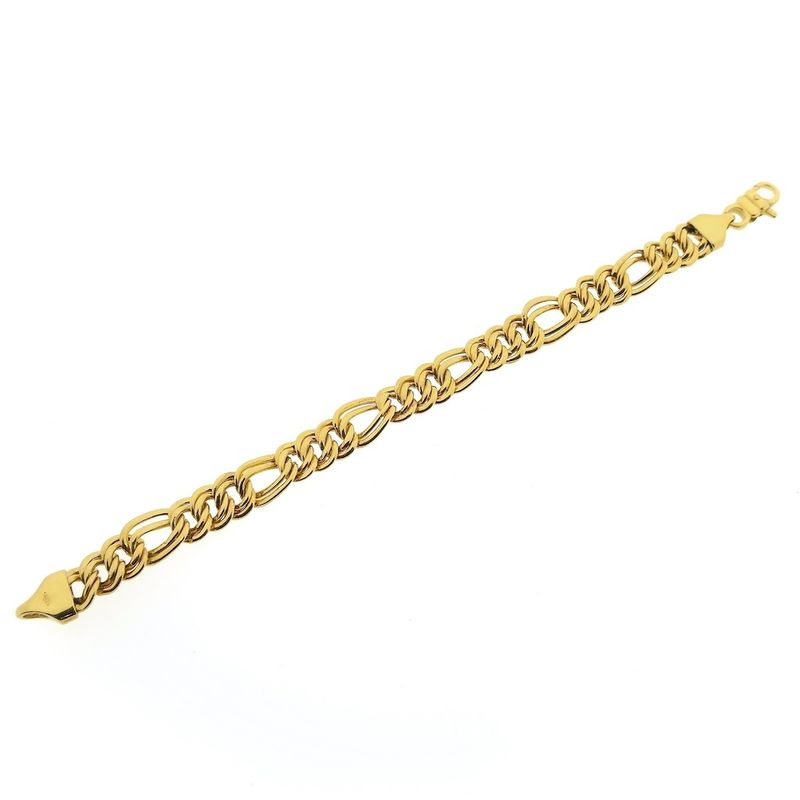 Image 7 of Golden Prince of Wales link bracelet