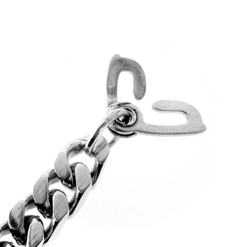 Image 8 of Silver robust gourmet link chain