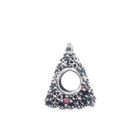 Image 5 of Pandora charm; Silver; Glitter Christmas tree