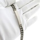 Image 10 of Silver robust gourmet link bracelet with engraving plate