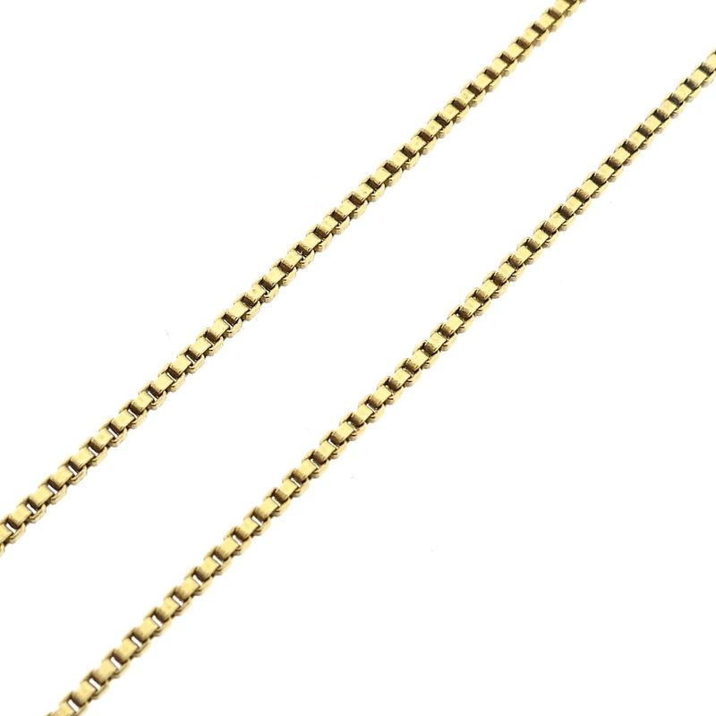 Image 5 of 14 Carat Venetian Box Chain; 56 cm