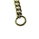 Image 4 of Long gold gourmet link necklace