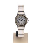 Image 4 of Cartier Santos 'Octagon' Automatic 0907; Vintage Ladies Watch