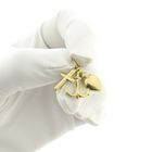 Image 11 of Gold pendant; Faith, hope and love