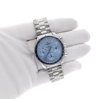 Image 15 of Omega Speedmaster 38 'Blue' 324.30.38.50.03.001; Chronograph watch (Full set 03-2025)