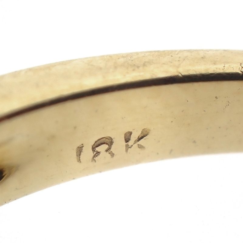 Image 8 of Two-tone gold ring with diamonds; 0.54