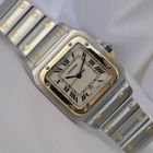 Image 16 of Cartier Santos Galbee; Gold/steel unisex watch