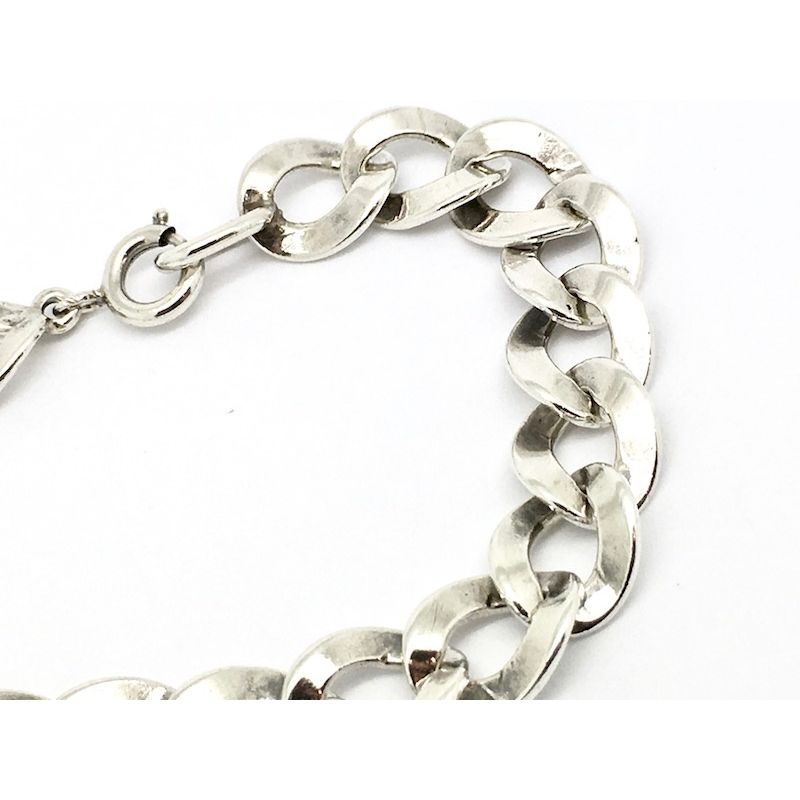 Image 2 of Silver link bracelet