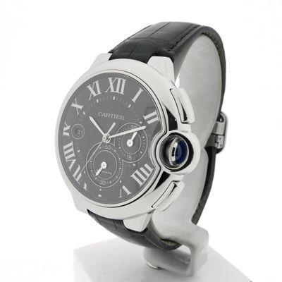 Image 2 of Cartier Ballon Bleu Chronograph 3109; Automatic men's watch