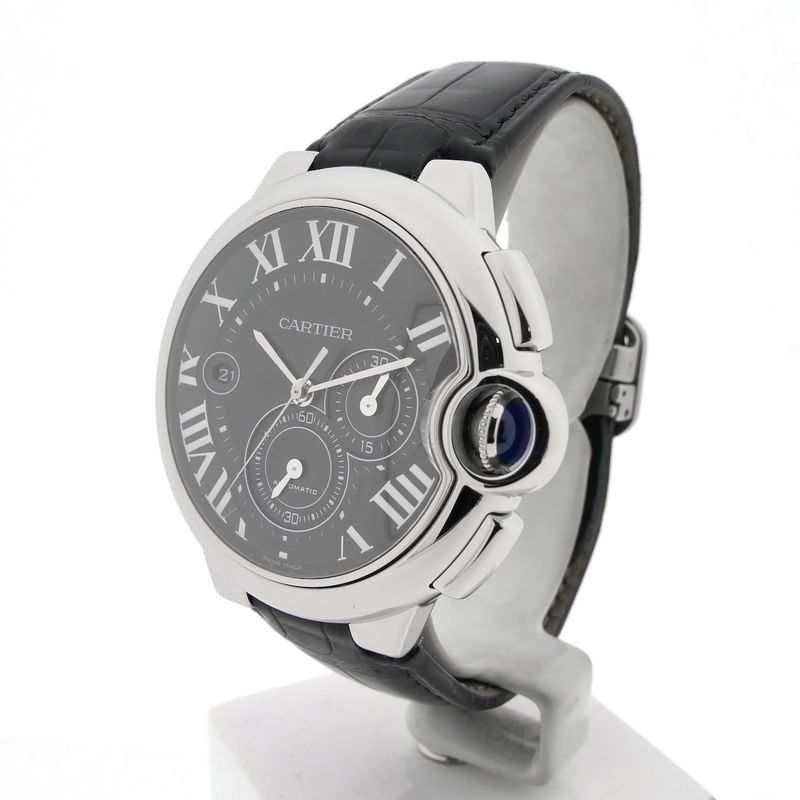 Image 2 of Cartier Ballon Bleu Chronograph 3109; Automatic men's watch