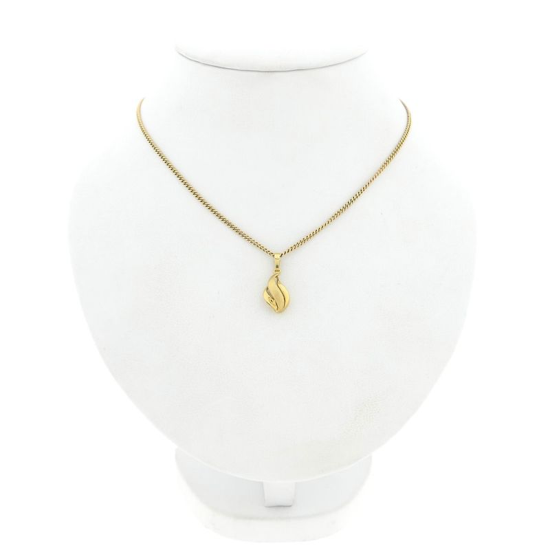 Image 3 of Gold pendant of a flame