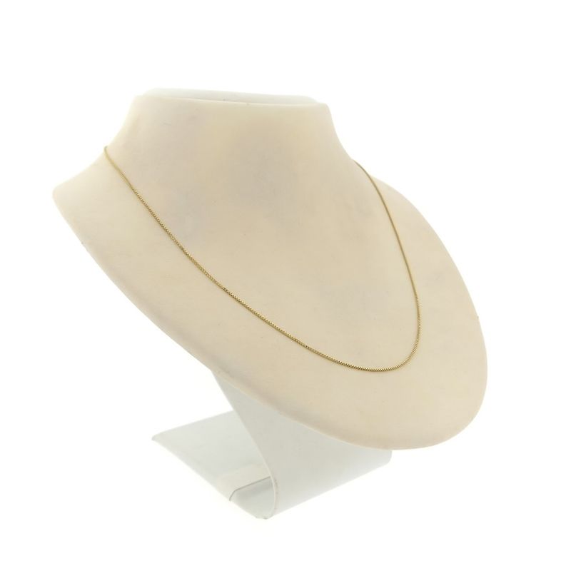 Image 6 of Gold Venetian link chain | 52.5 cm