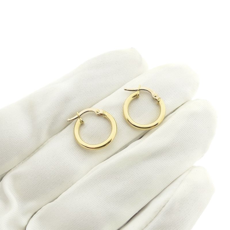 Image 2 of 18K Gold Earrings | Ø 14 mm