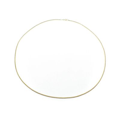 Golden Venetian link chain Image 1 of Golden Venetian link chain