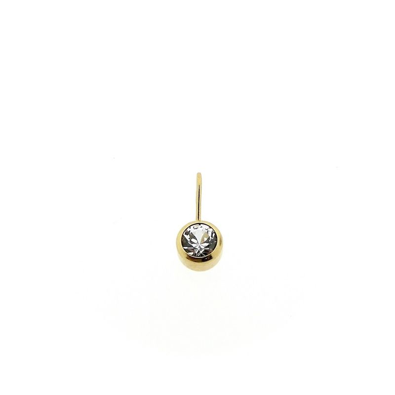 Image 1 of Gold ring with topaz