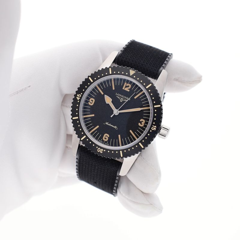 Image 2 of Longines Skin Diver 42mm L2.822.4.56.9; Automatic men's watch