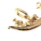 Image 2 of 18 carat gold pendant of a Venetian gondola boat