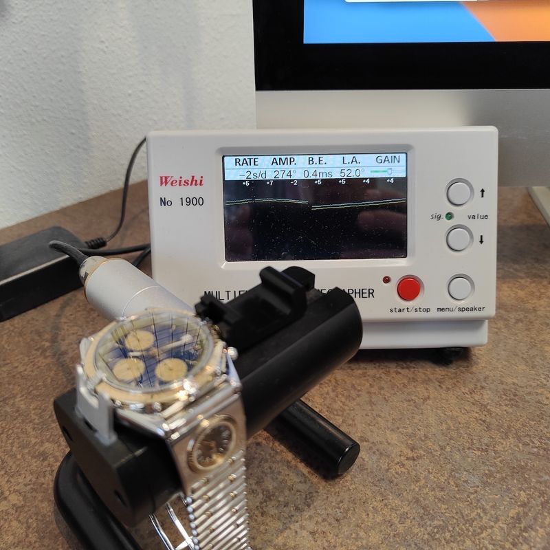 Image 9 of Breitling Chronomat; Chronograph men's watch with UTC module