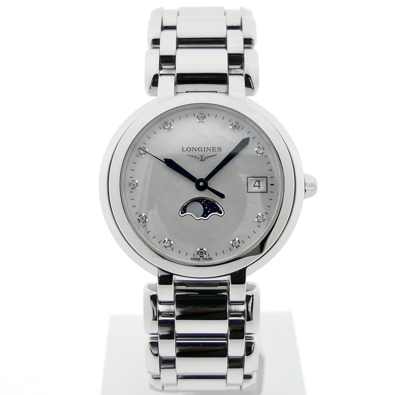 Image 1 of Longines PrimaLuna; Women's watch with diamonds