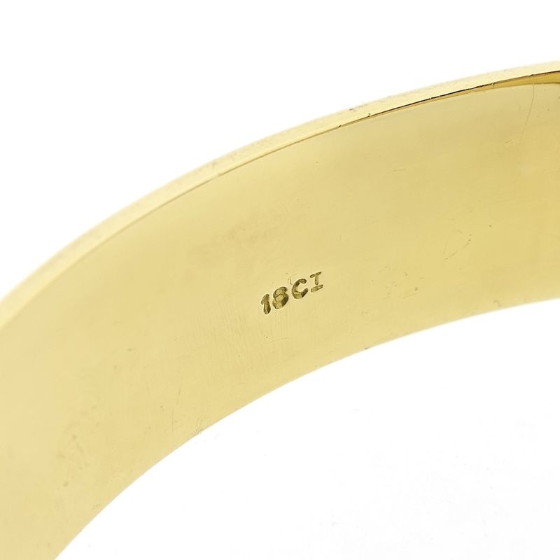 Image 10 of Robust gold slave bracelet.