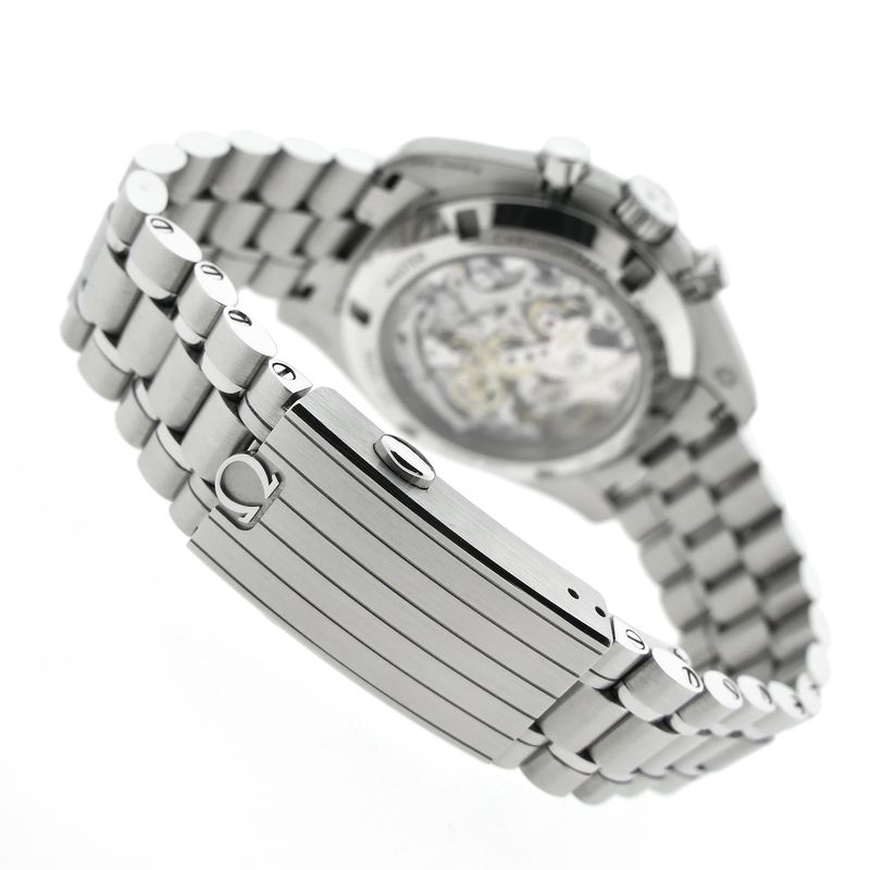 Image 16 of Omega Speedmaster Moonwatch 'Double Sapphire'; Chronograph men's watch