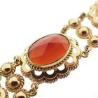 Image 7 of Antique gold bracelet with carnelian