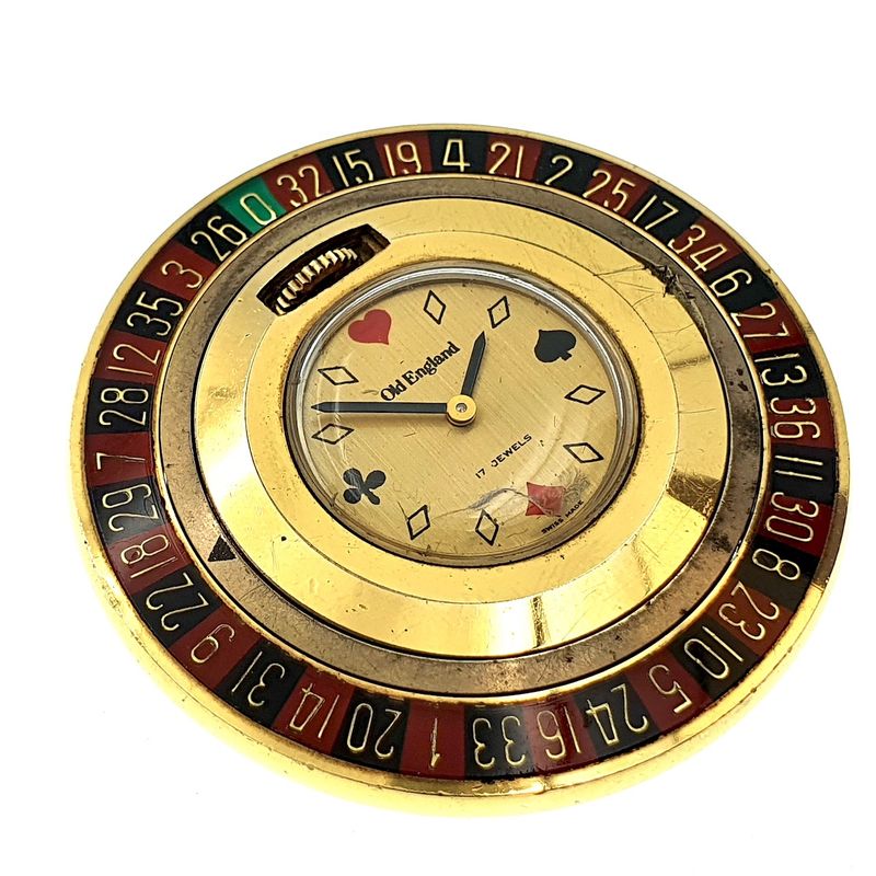 Image 6 of Old England 'Roulette Watch'; Casanova Club pocket watch