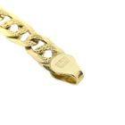 Image 6 of Two-tone gold navy link necklace; Men | 61 cm
