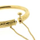 Image 5 of 22 carat Surinamese gold bangle; size S/M