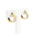 Image 1 of Gold stud earrings with diamond | 0.32 ct.