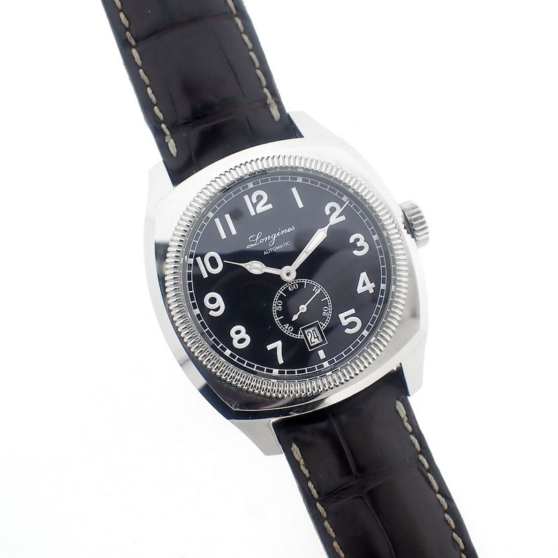 Image 12 of Longines Heritage 1935; Automatic pilot's watch for men
