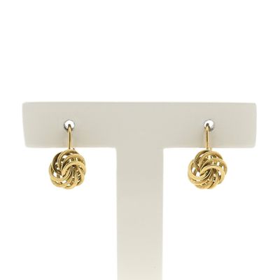 Image 1 of Golden dynamic stud earrings