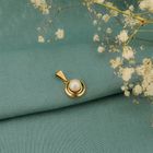 Image 2 of Gold pendant with pearl | Vintage
