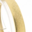 Image 2 of Gold slave bracelet with pattern; Size M/L