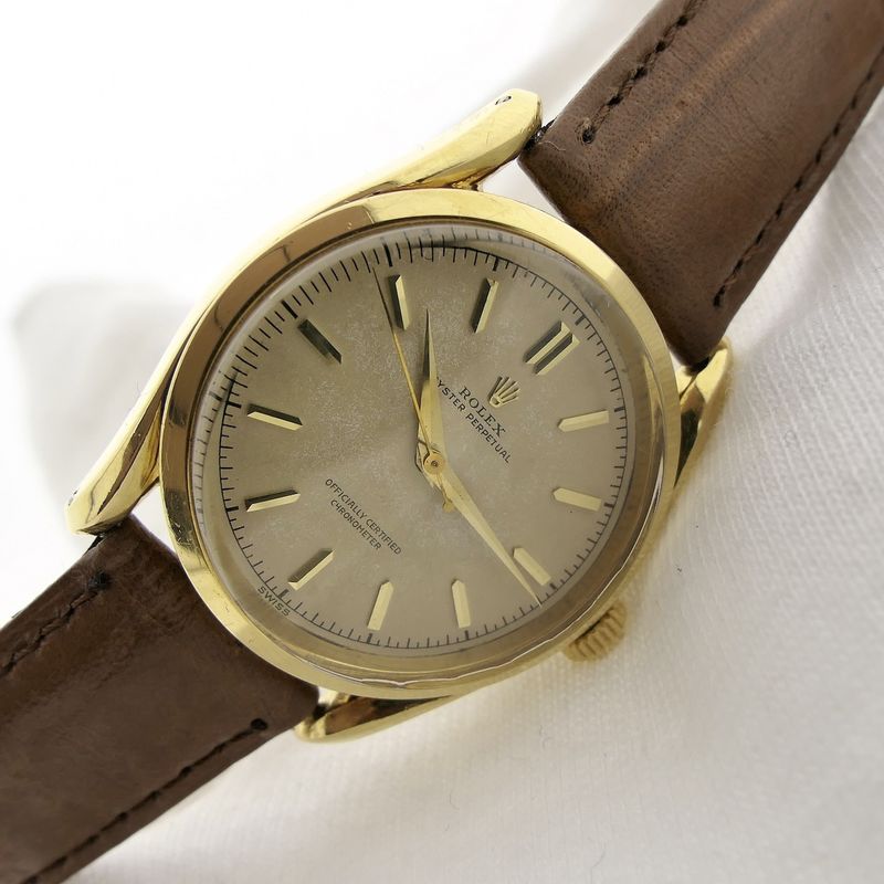 Image 6 of Rolex Oyster Perpetual 6290; Vintage 18k automatic watch from 1955