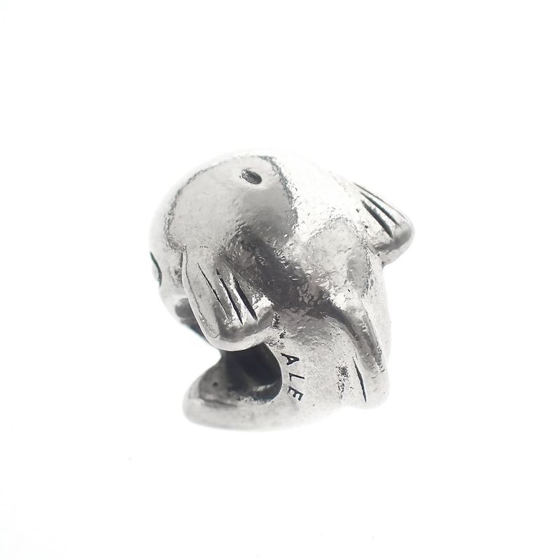 Image 4 of Pandora charm; Silver; Dolphin