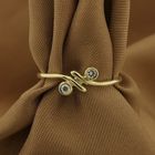 Image 2 of Gold ring with diamonds