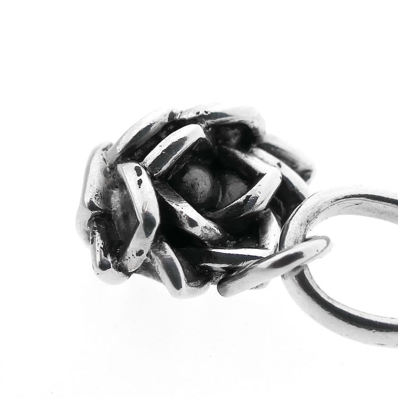 Image 5 of Silver Buddha to Buddha pendant; Lotus